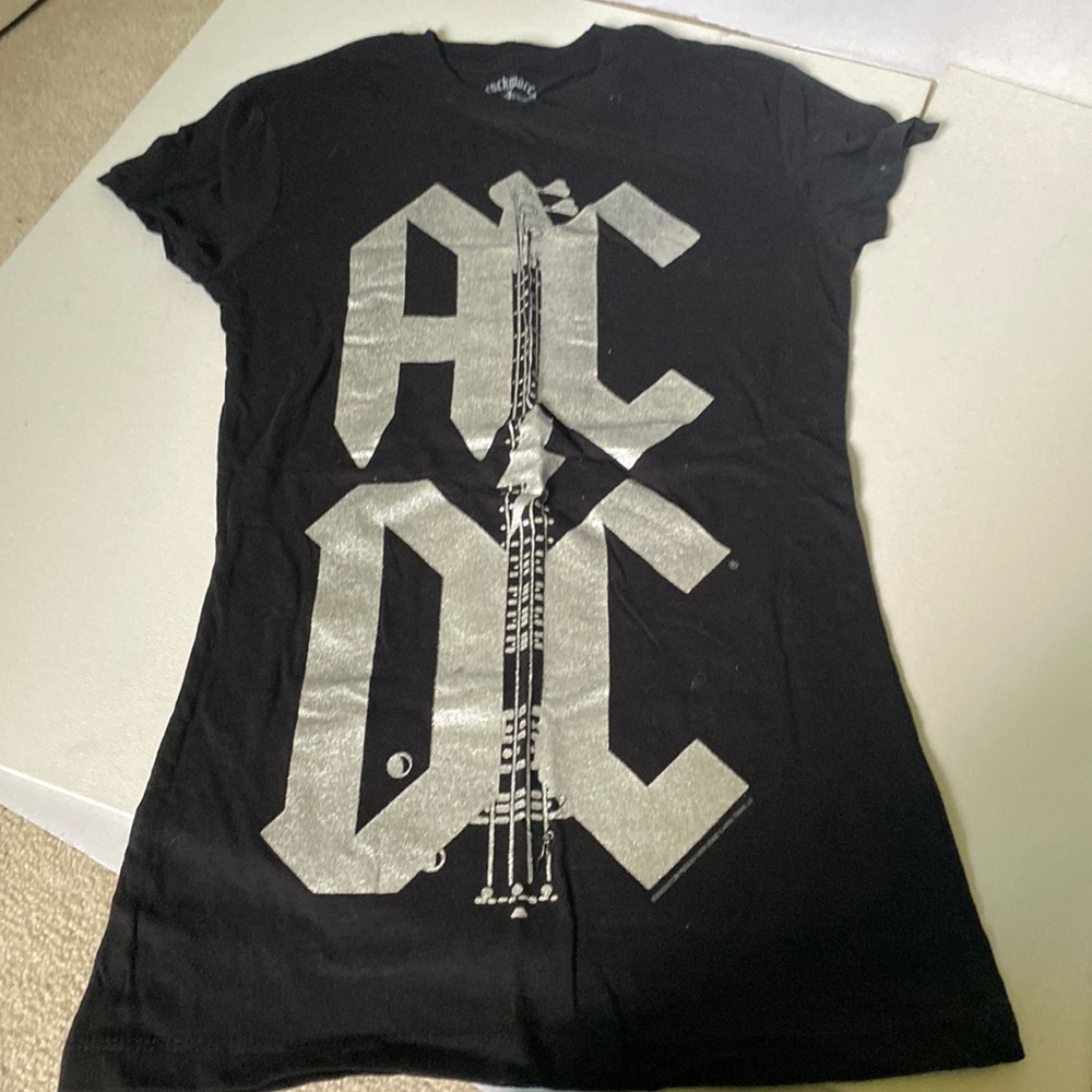 Rockware Anthill Trading, AC/DC Black & Silver T-shirt